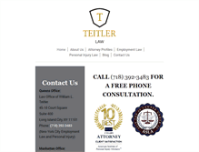 Tablet Screenshot of lawyerqueens.com